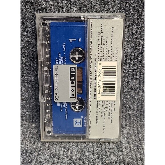Vintage Eric Clapton Unplugged CASSETTE Tape 1992 Reprise Tears In Heaven - Picture 2 of 5